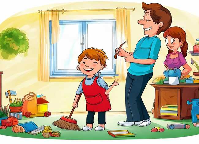 儿童漫画图片爱劳动 - 家长怎么教育孩子爱劳动 儿童漫画图片爱劳动 - 家长怎么教育孩子爱劳动