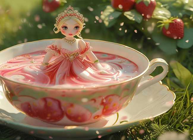 草莓小公主（香蕉草莓奶茶名称）