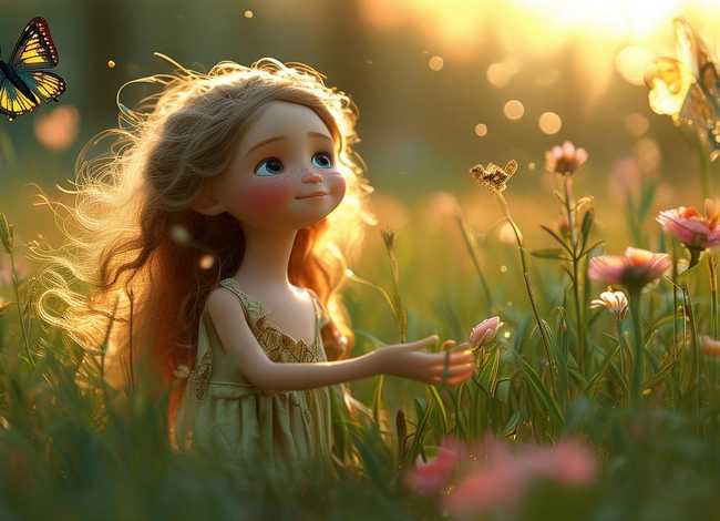 种子发芽儿童故事，拇指姑娘的故事 儿童睡前故事 安徒生童话故事