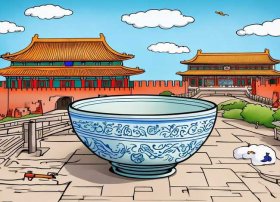 关于古代文物的儿童画 北京景点简笔画