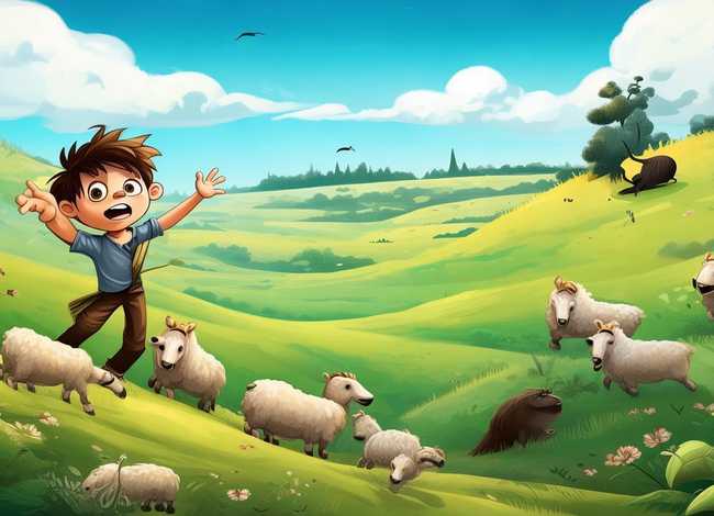 讲故事儿童故事狼来了视频；狼来了儿童故事