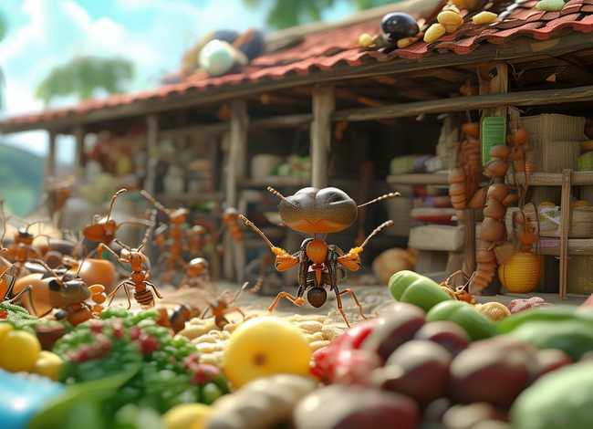 儿童英语故事ppt课件,儿童故事-小蚂蚁的仓库 儿童英语故事ppt课件,儿童故事-小蚂蚁的仓库