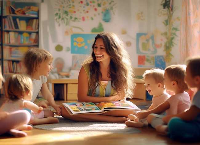 我知道幼儿故事图片（幼儿园生活老师）