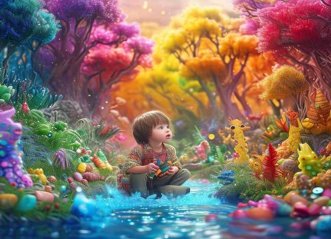 蜡笔精灵儿童故事全集 - 梦幻蜡笔王国故事简介