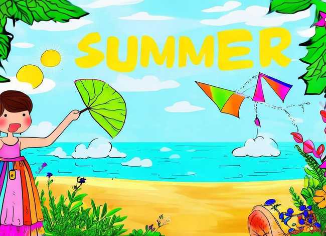 夏日儿童手抄报;怎么画立夏手抄报又简单又好看 夏日儿童手抄报;怎么画立夏手抄报又简单又好看