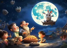 中国儿童神话（有关月亮的儿童故事）