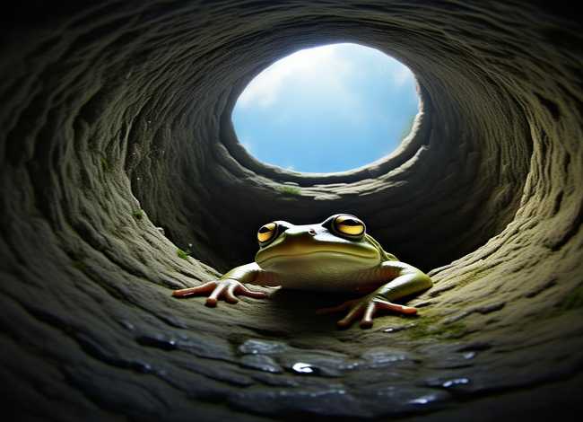 井底之蛙的故事简短版，井底之蛙简短故事