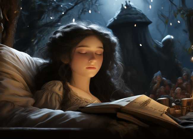 白雪公主睡前故事完整版 - 白雪公主(下) 格林童话故事 儿童睡前故事