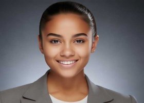 儿童蝴蝶结证件照；拍高中证件照要求