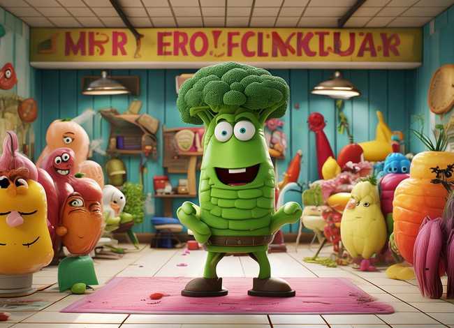 幼儿绘本故事《理发店》；绘本分享022-敢于创新、打破常规思维绘本《西兰花先生的理发店》