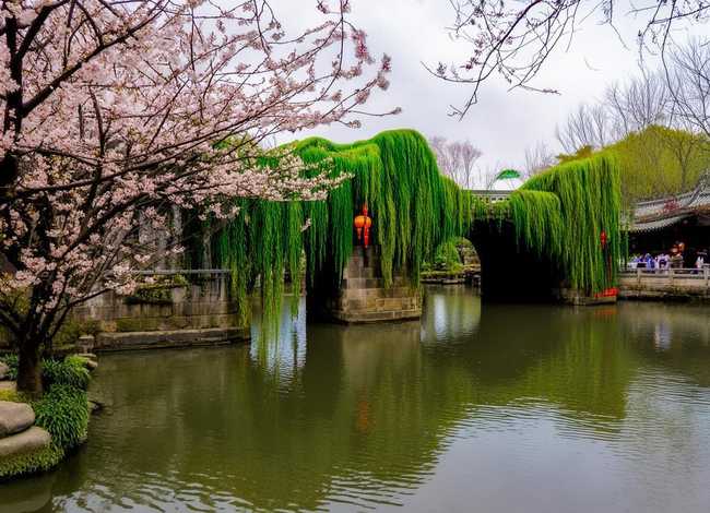 柳桥的故事（潮连街道旅游景点-洪圣公园和柳桥）