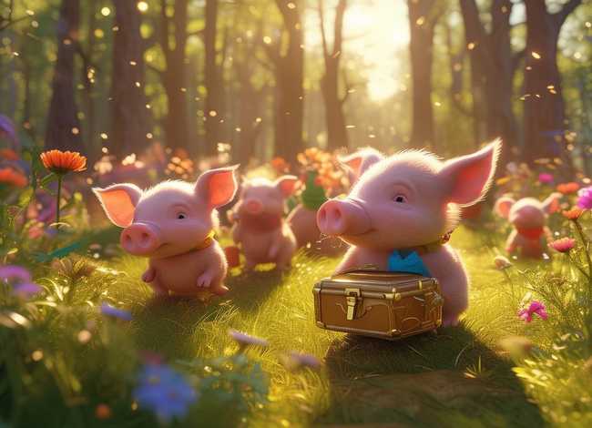 小故事大道理儿童版 儿童寓言小故事大道理-寻宝的猪 小故事大道理儿童版 儿童寓言小故事大道理-寻宝的猪