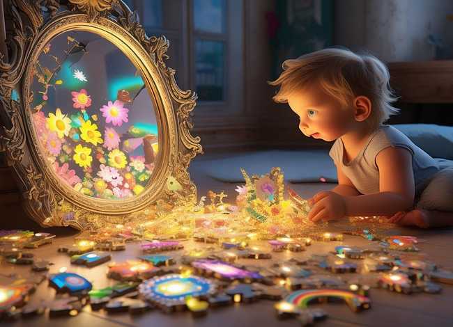 关于镜子的儿童故事书、镜子碎了以后的故事,益智故事《镜子碎了以后》
