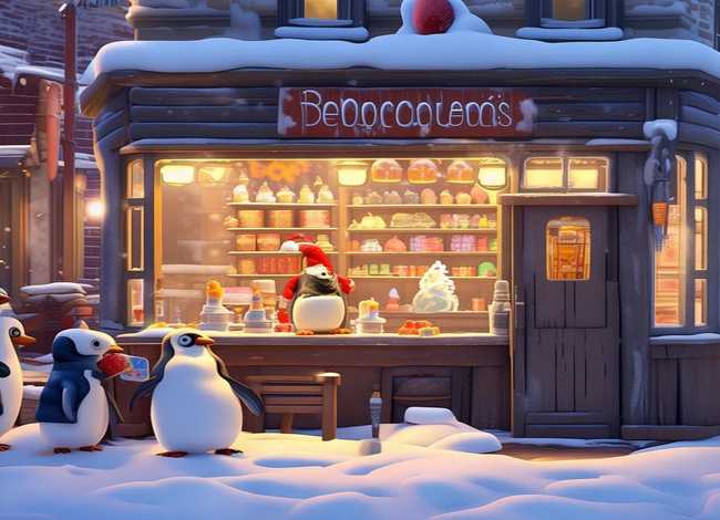 冷饮店的故事（企鹅家的冰激淋店故事告诉我们什么）