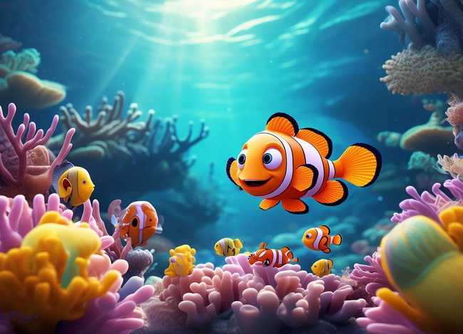 讲故事小丑鱼，关于鱼的故事