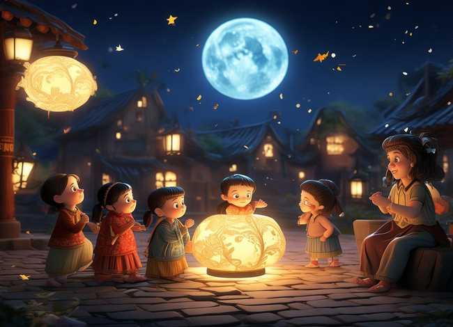 儿童故事中秋节的由来；中秋节的儿童故事