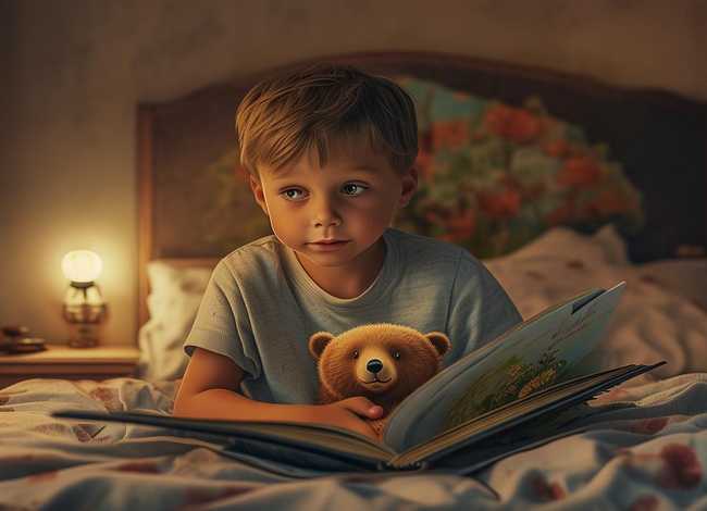 儿童故事睡前故事带字 - 民间故事,睡前故事-男孩和熊妈妈 儿童故事睡前故事带字 - 民间故事,睡前故事-男孩和熊妈妈