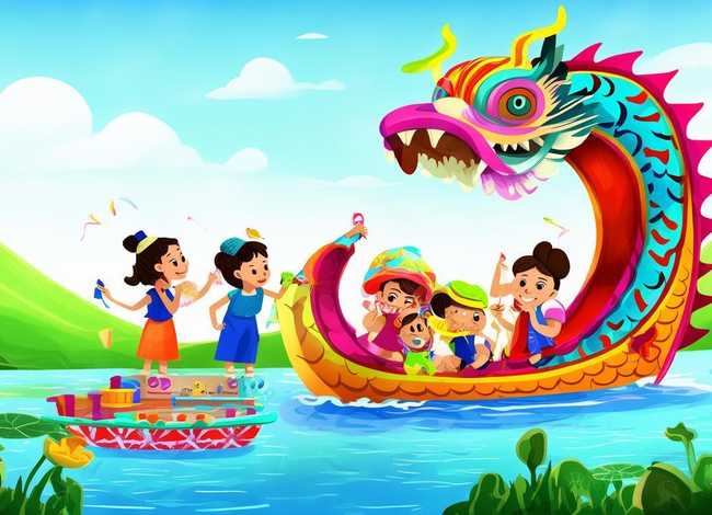 儿童画端午节安康、端午儿童画怎么画简单又漂亮 儿童画端午节安康、端午儿童画怎么画简单又漂亮