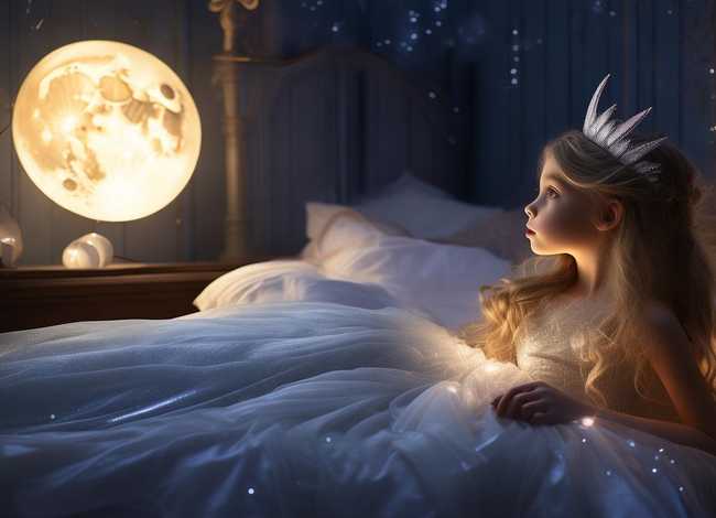 语音故事儿童版在线收听（睡前故事月亮公主）