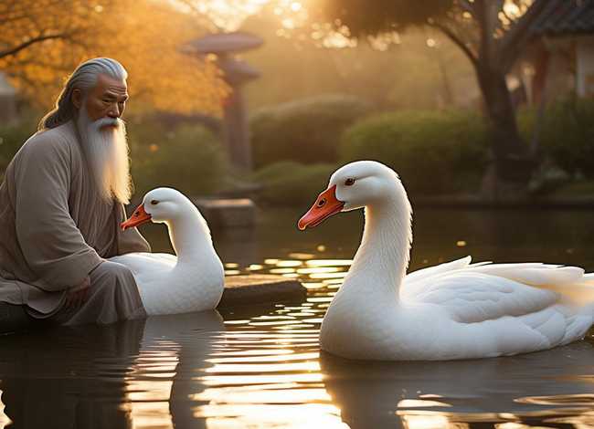 鹅的故事有哪些，王羲之爱鹅的故事