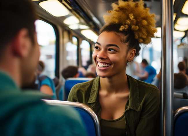 陌生人故事视频、今日份在公交车上偶遇小姐姐,和陌生人发生的故事