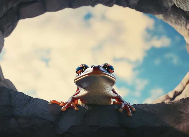 井底之蛙儿童故事，井底之蛙的小故事20字