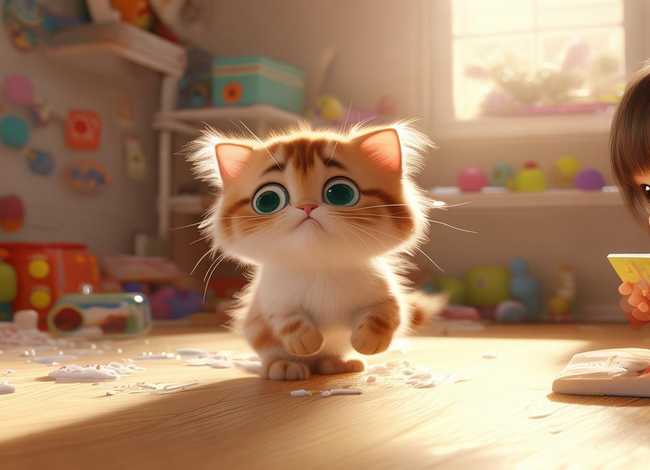 小朋友知错就改的故事 - 知错就改的小猫童话故事 小朋友知错就改的故事 - 知错就改的小猫童话故事