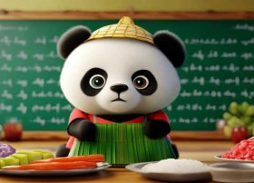 端午节故事连环画 - 数学连环画怎么画小熊猫包粽子