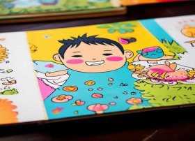 儿童故事简笔画绘本完整可以打印 - 儿童成语故事 简笔画