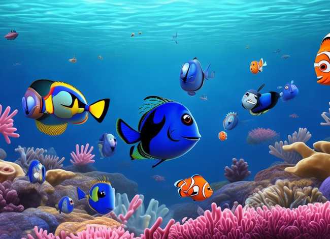 小丑鱼历险记故事;在《海底总动员》出现的所有遇的鱼的种类 小丑鱼历险记故事;在《海底总动员》出现的所有遇的鱼的种类