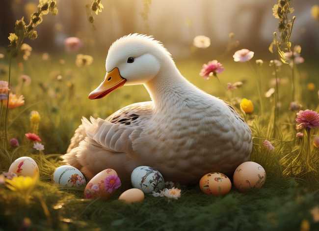 鹅儿童故事、一只鹅的胎教故事