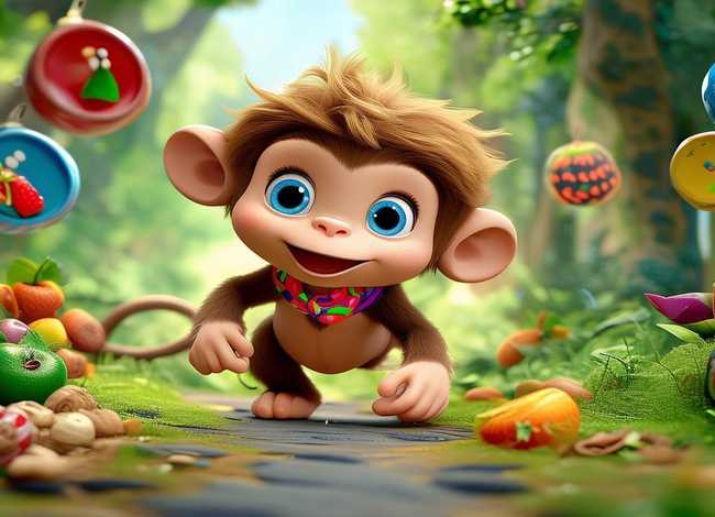 儿童故事猴小孩；小猴子下山的故事告诉小朋友什么
