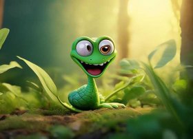 绘本故事小蛇饿了、儿童经典绘本《好饿的小蛇》听听这个故事,再也不怕小蛇