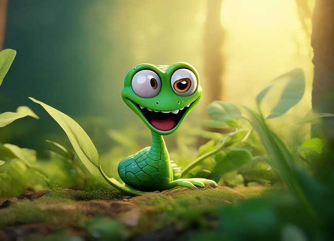 绘本故事小蛇饿了、儿童经典绘本《好饿的小蛇》听听这个故事,再也不怕小蛇~