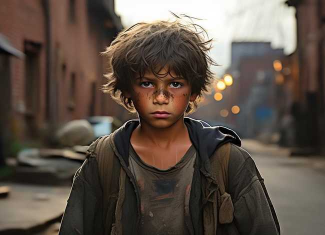 像流浪汉的小孩、怎样分辨疑似被乞讨儿童