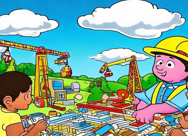 儿童涂色故事书 - 巴布工程师游戏书-涂色故事内容简介 儿童涂色故事书 - 巴布工程师游戏书-涂色故事内容简介