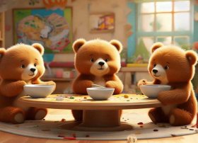 三只小熊幼儿故事4分钟完整版（儿童故事三只小熊）