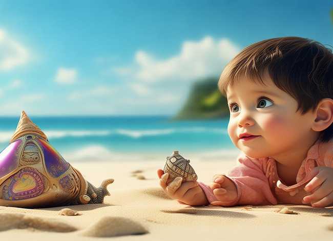 小海螺的旅行绘本故事,儿童小故事-寄居蟹的房子 小海螺的旅行绘本故事,儿童小故事-寄居蟹的房子