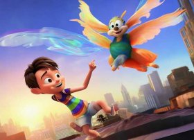 中英文故事视频；飞哥与小佛动画片 中英文字幕