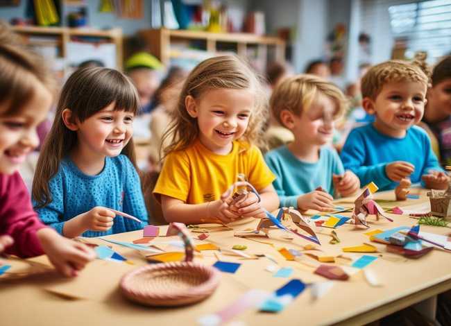 关于儿童的手工图片 - 七年级手工制作大全图片