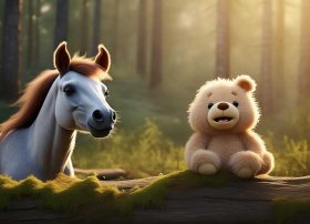 鹦鹉的故事图片 - 小马小熊系列内容简介