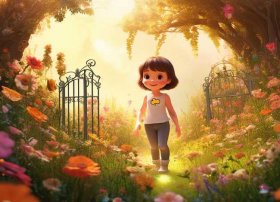 儿童秘密花园绘本（心有阳光,一心向阳——读《小恩的秘密花园》有感）