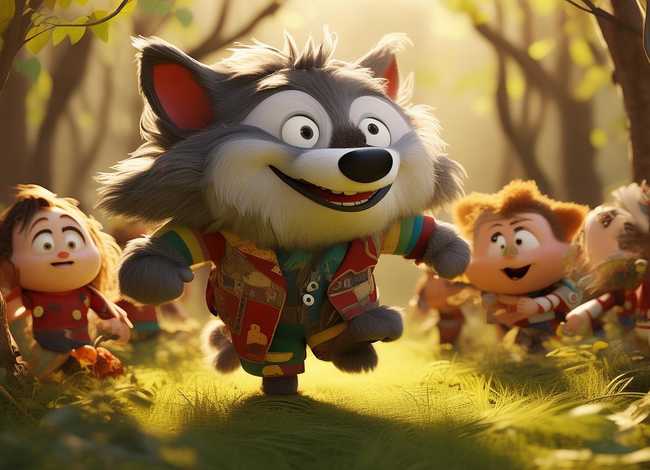 儿童故事大灰狼的故事 - 大灰狼的故事大全 儿童故事大灰狼的故事 - 大灰狼的故事大全