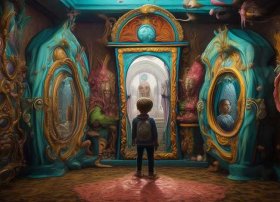 奇怪的镜子故事告诉我们什么；幼儿故事内容大全