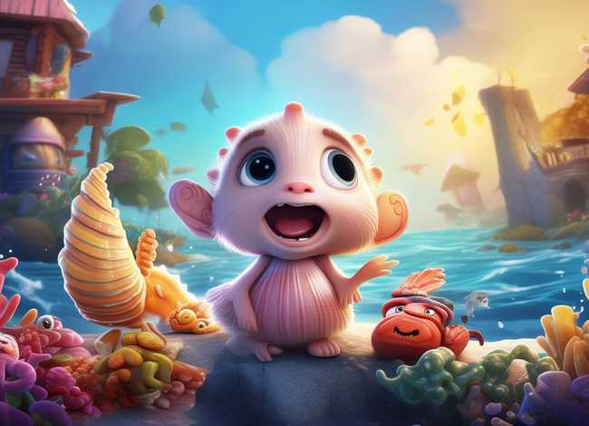 海螺的故事儿童版，求一篇关于海螺的童话故事,急!