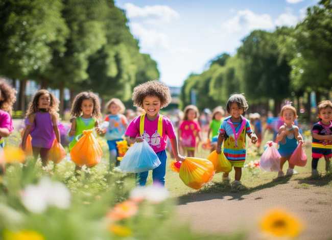 儿童助人为乐捡垃圾的图片、有哪些适合小朋友参加的一些公益活动