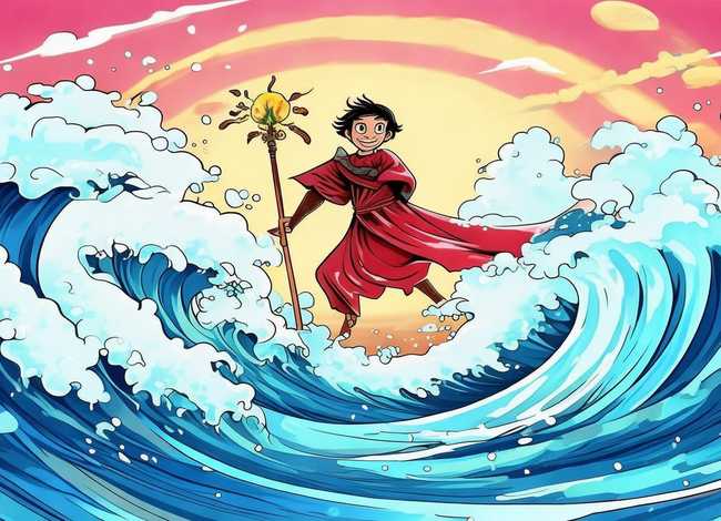 儿童绘本故事ppt阅读哪吒闹海、中国古典神话故事绘本-《哪吒闹海》绘本解读