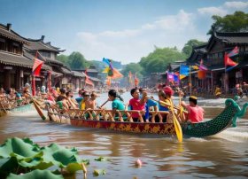 赛龙舟故事完整版 - 过端午赛龙舟有什么故事 赛龙舟什么时候开始有的