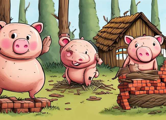 儿童故事三只小猪盖房子，儿童故事三只小猪盖房子的故事