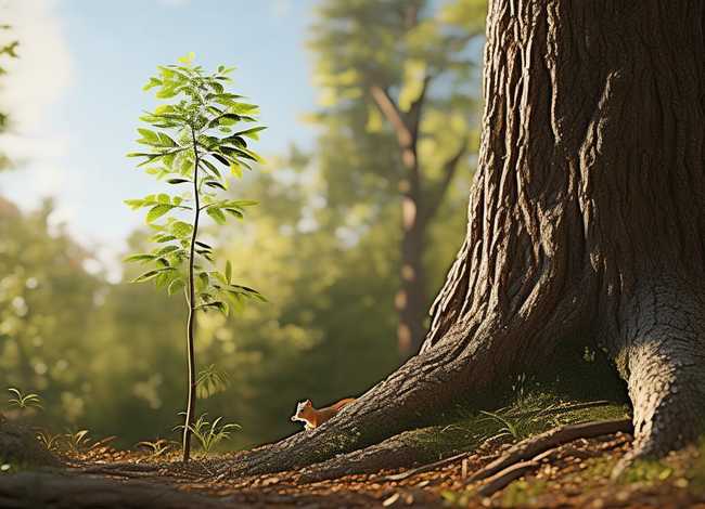 儿童小树与大树的故事（树的故事）